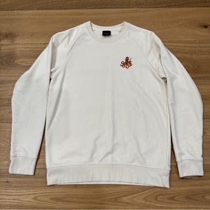 Percival Itamae Octopus Sweatshirt in Cream